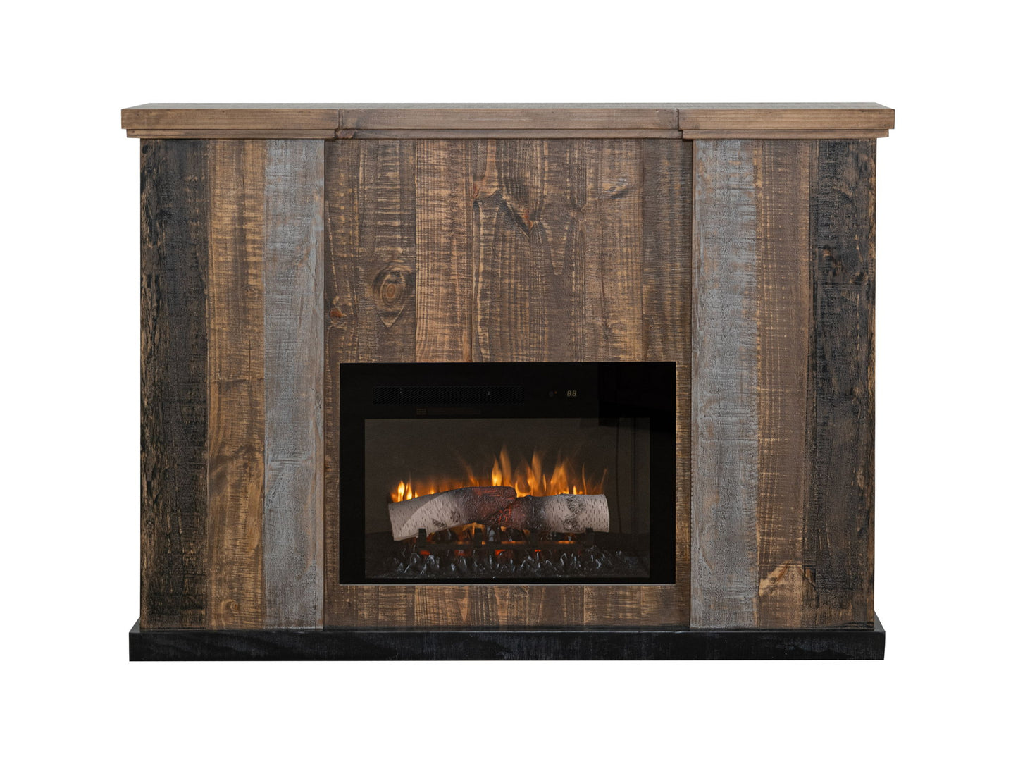 Loft - Matel Fireplace - Dark Gray