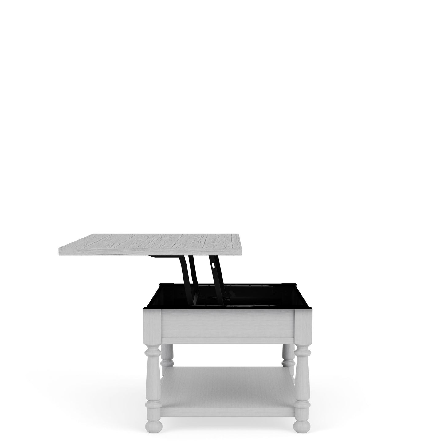 Winston - Lift Top Cocktail Table - Aged Cotton