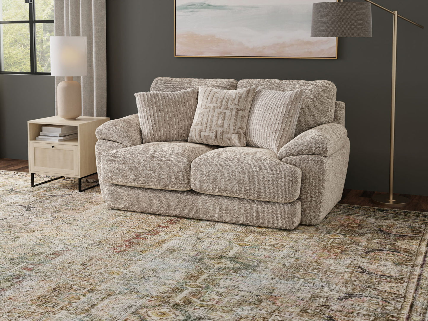 Jaden - Fabric Loveseat
