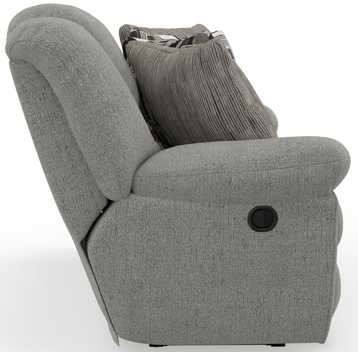 Trifecta - Sofa With 3 Recliners and Drop Down Table