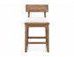 Balam - Upholstered Barstool (Set of 2) - Brown / Beige