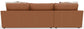 Minori - Italian Leather Sofa / Chaise And Cocktail Ottoman