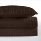 Satin Channel - Full/Queen Quilt Set (Set of 3) - Chocolate