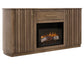 Mezquite - 1 Drawer & 2 Door TV Stand For Fire Place