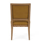 Halbrooke - Upholstered Back Arm Chair (Set of 2) - Light Brown