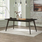 Rex - 72" Fixed Top Rectangle Dining Table - Walnut