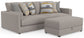 Trevor - Extra Deep Oversized Sofa With Included Storage Cocktail Ottoman
