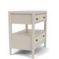 Laguna - 2 Drawer Nightstand - Beige