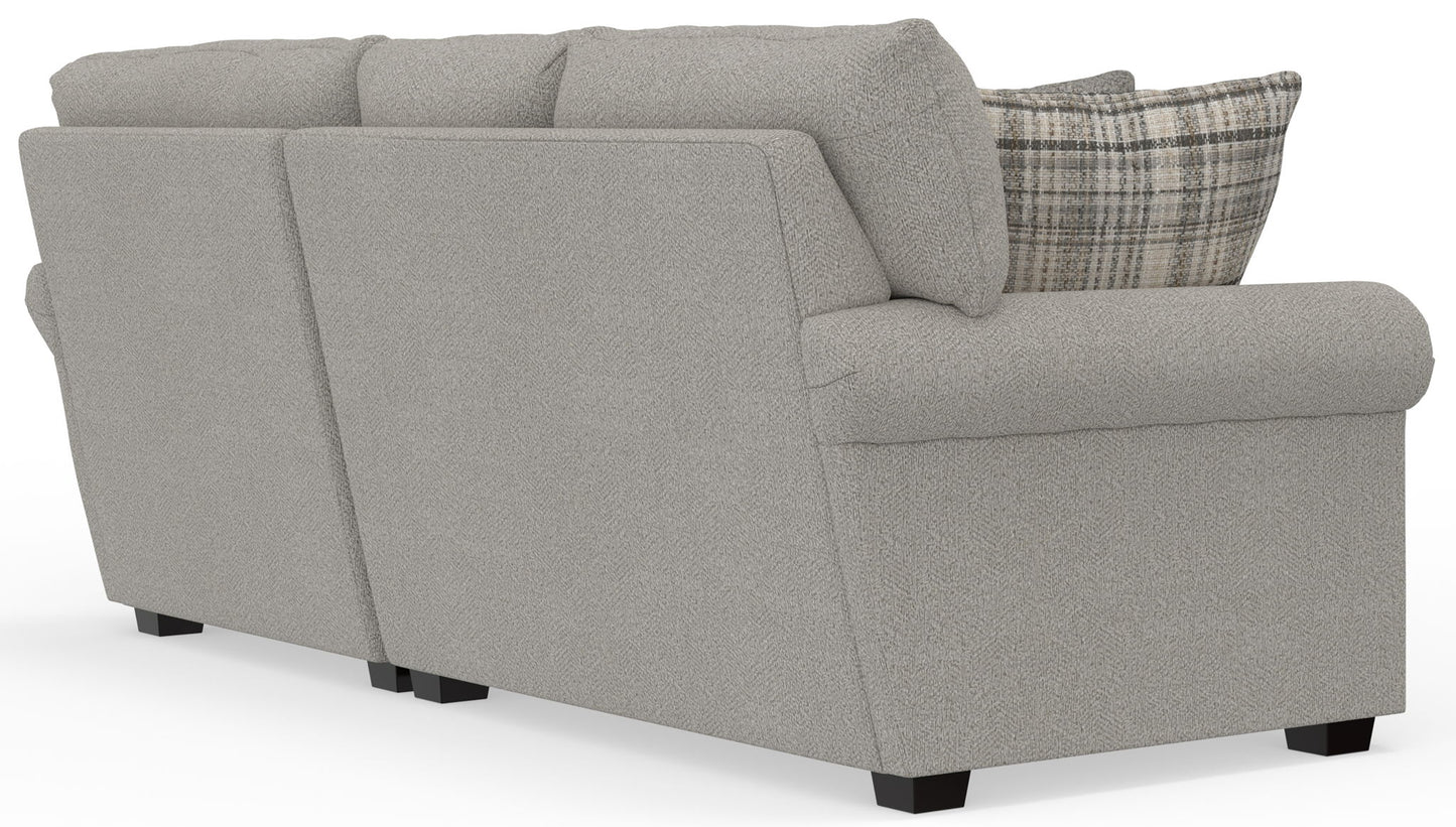 Livingston - Sectional With Comfort Coil Seating And Accent Pillows Included