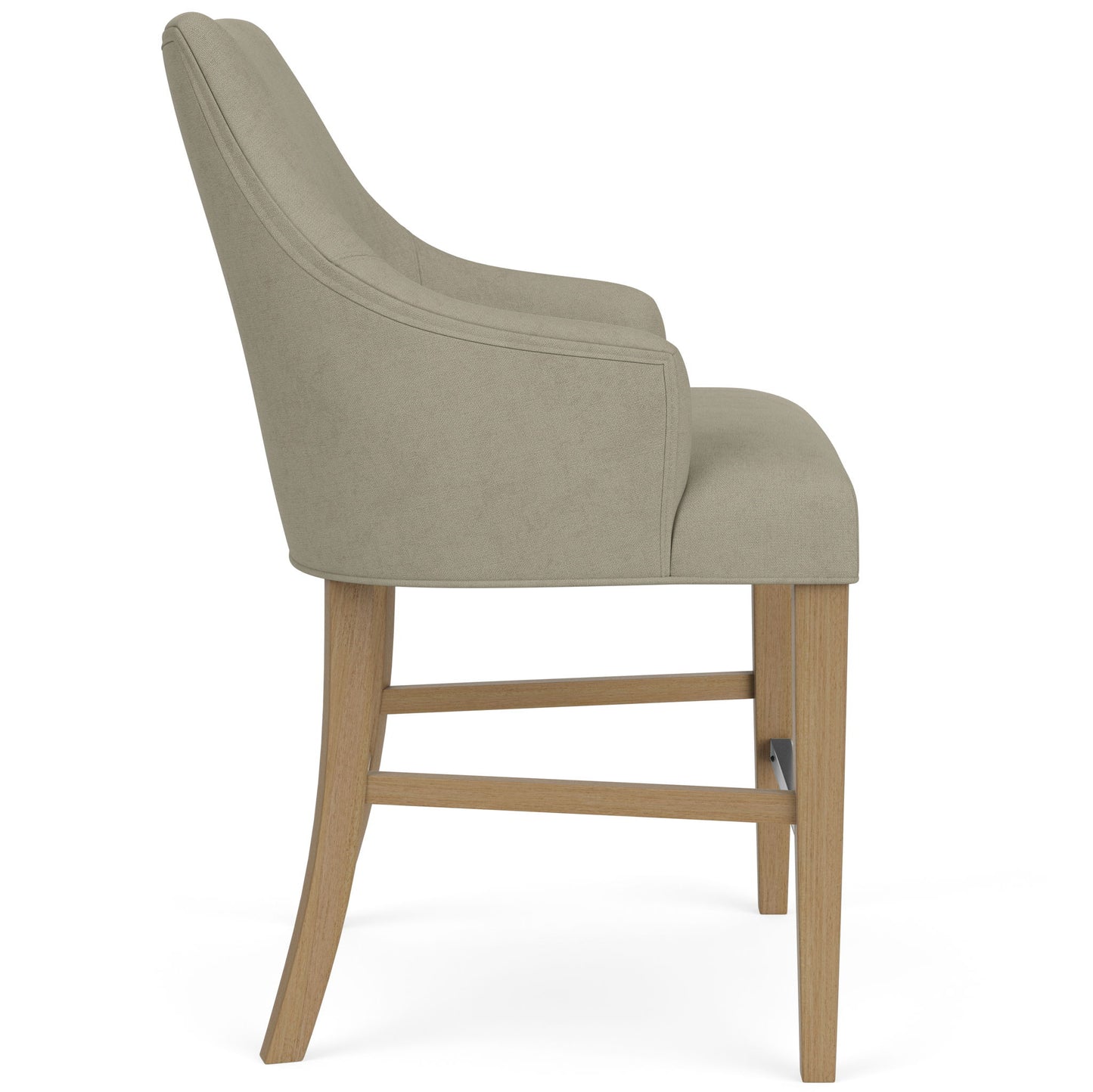 Mix-N-Match Chairs - Swoop Arm Upholstered Stool