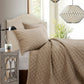Velvet Diamond - King Quilt Set (Set of 3) - Oatmeal
