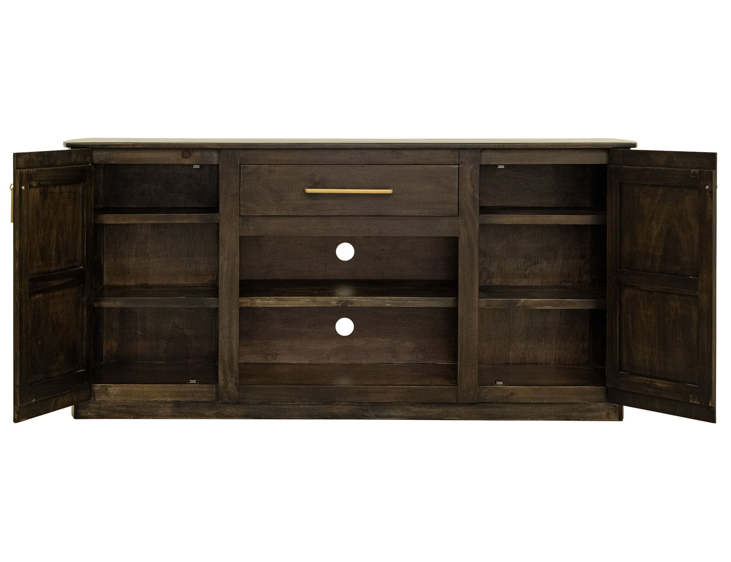 Mezquite - 1 Drawer & 2 Door TV Stand For Fire Place