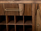 Balam - 1 Drawer & 2 Door Bar - Light Brown