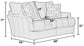 Prato - Loveseat