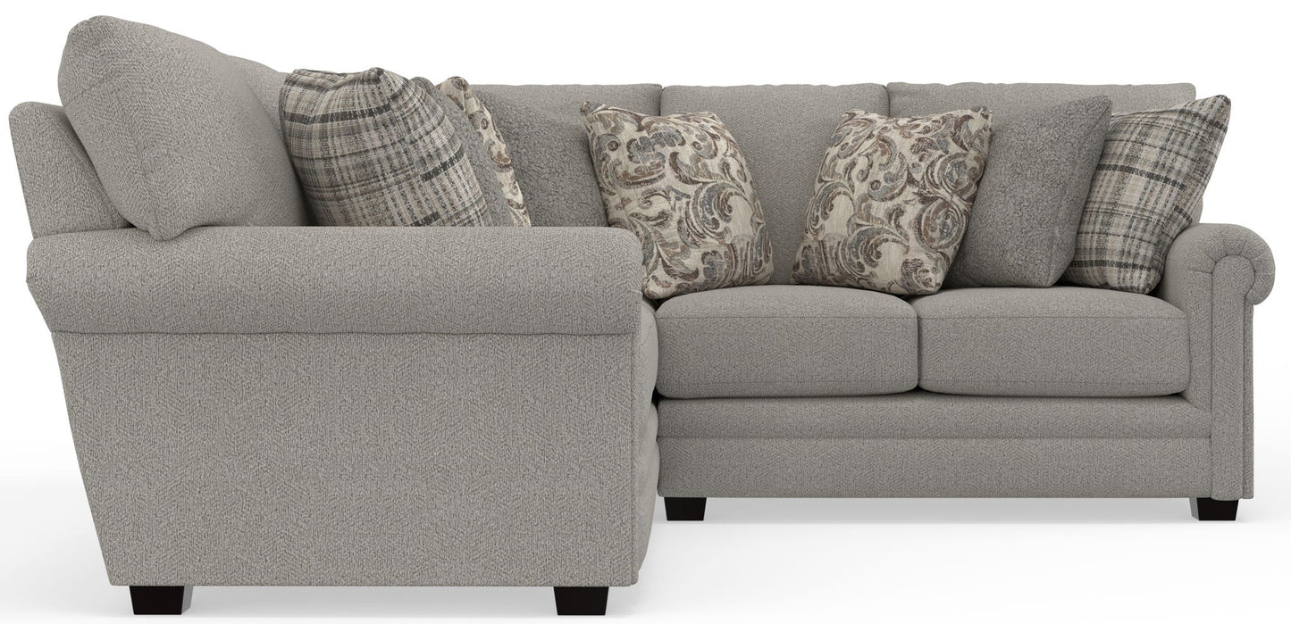 Livingston - Sectional With Comfort Coil Seating And Accent Pillows Included