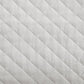Mystic Stripe - King Cotton Gauze Quilt Set (Set of 3) - Merlot
