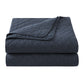 Cotton Comfort - Twin Quilt Set (Set of 2) - Navy