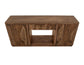 Balam - 1 Drawer & 2 Door Electric Fireplace - Light Brown