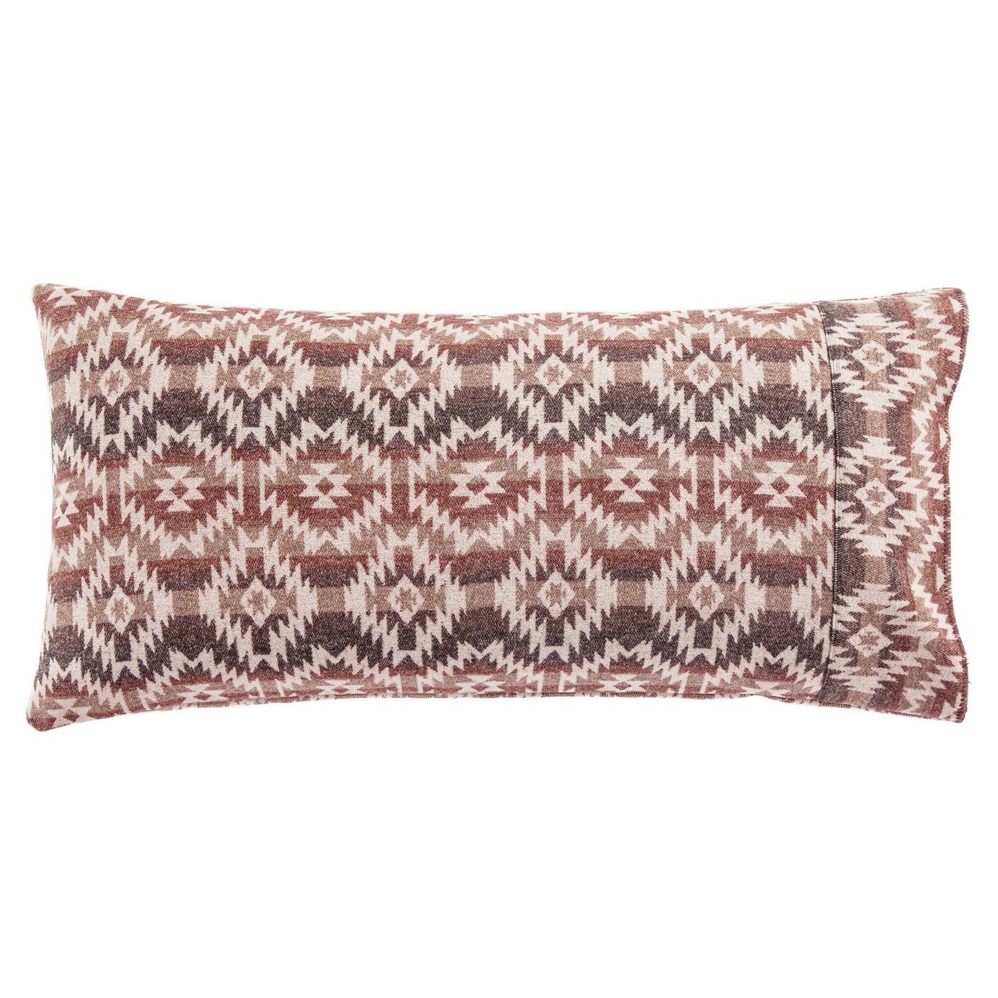 Mesa - 20" x 40" Wool Blend Self Cuff Pillowcase - Multi Color