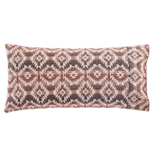 Mesa - 20" x 40" Wool Blend Self Cuff Pillowcase - Multi Color