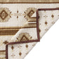 Dakota - Full/Queen Reversible Quilt Set With 2 Standard Shams (Set of 3) - Tan