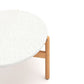 Solstice - Outdoor Coffee Table With Terrazo Top - White