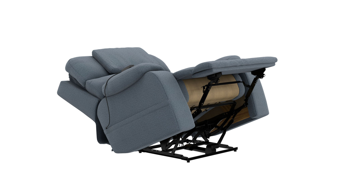 Dreamtime - 48" Power Headrest Power Lay Flat Recliner With CR3 Heat/Massage/Zero Gravity