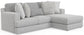 Logan - Upholstered Sectional With Comfort Coil Seating And Accent Pillows Included