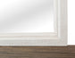 Stoa - Mirror - White / Brown