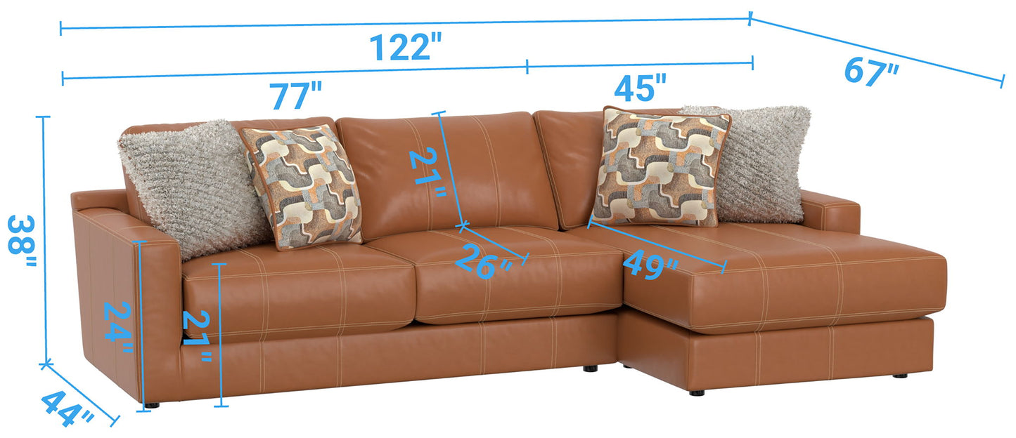 Minori - Italian Leather Sectional