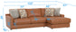 Minori - Italian Leather Sectional