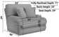 Cushy - Power Headrest Deep Seat Recliner
