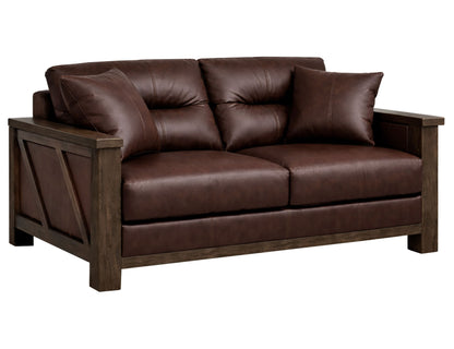 Walnut - Loveseat