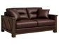 Walnut - Loveseat