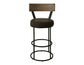 Xel-Ha - Upholstered Barstool - Dark Chocolate