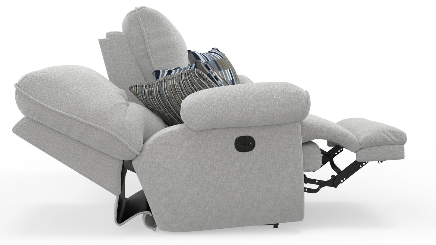 Lenny - Power Lay Flat Reclining Sofa