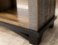 Loft - Electric Fireplace - Two Tone Gray / Brown