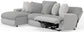 Abraxas - 3 Piece Reclining Sectional