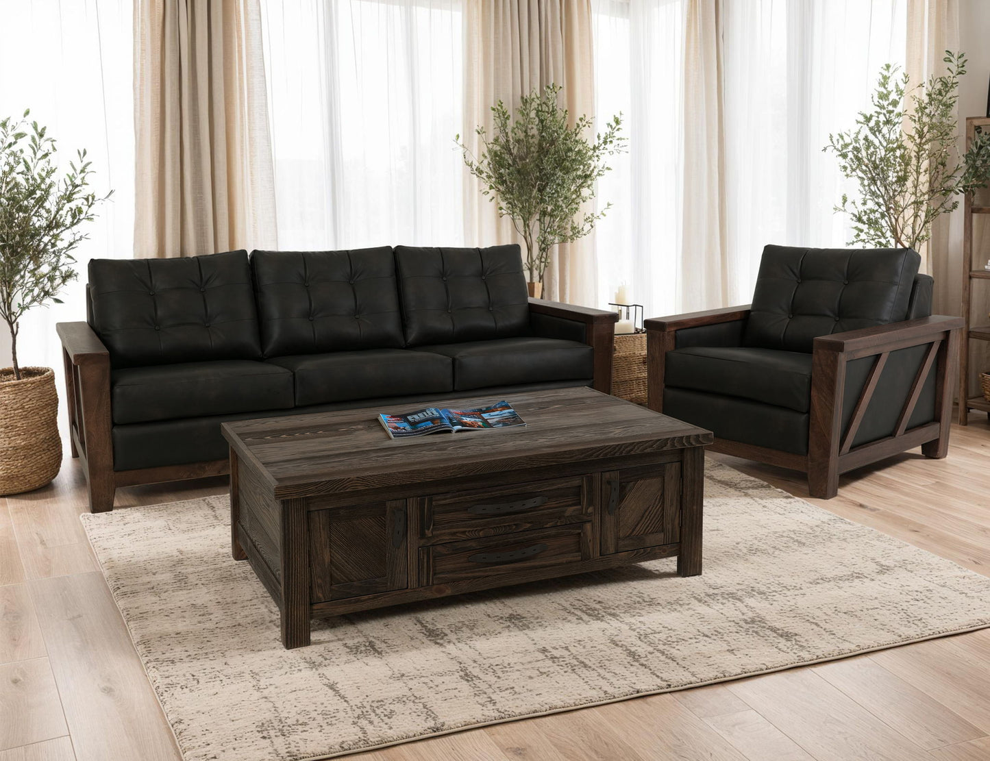 Walnut - Armchair