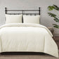 Cotton Canvas - Twin Stonewashed Duvet Cover Set (Set of 2) - Natural