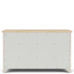 Glenndale - Six Drawer Dresser - Aged White / Wheat