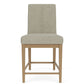 Davie - Counter Height Chair (Set of 2) - Light Brown