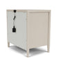 Laguna - 3 Drawer Nightstand - Beige