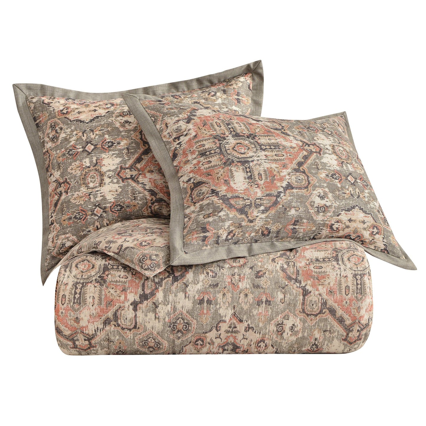 Carmen Kilim - Full Comforter Set (Set of 3) - Taupe