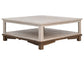 Loft - Cocktail Table - Beige / Gray