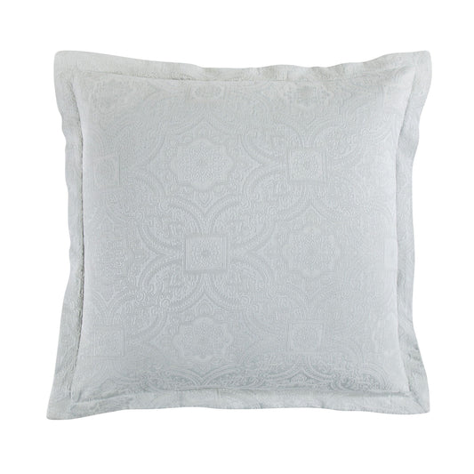 Matelasse - Euro Sham - Gray