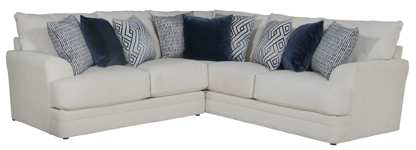 Polaris - Sectional With Comfort Coil Seating And Accent Pillows Included