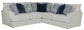 Polaris - Sectional With Comfort Coil Seating And Accent Pillows Included