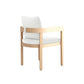 Wesley - Patio Side Chair With Cushion (Set of 2) - White