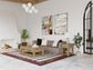 Davie - Chairside Table - Light Brown